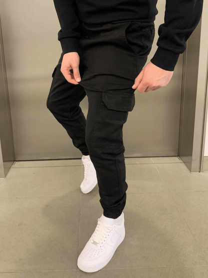 Cargo jogger trousers for men, urban and casual style