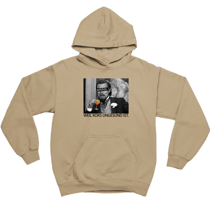Doug – Sweat à Capuche Graphique avec Imprimé Humour Aperol