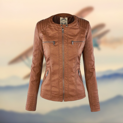 Patricia – Veste en cuir pour femmes