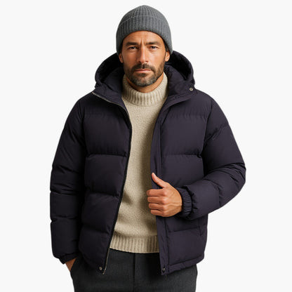 Parka matelassée à capuche pour homme - Style urbain et protection hiver