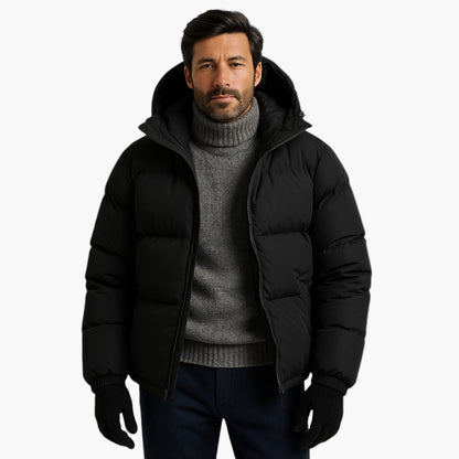 Parka matelassée à capuche pour homme - Style urbain et protection hiver