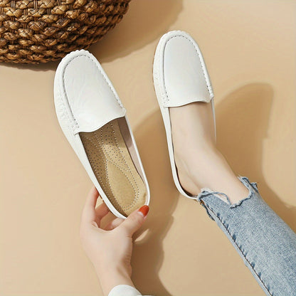 Mocassins décontractés femme style preppy pour tous les jours