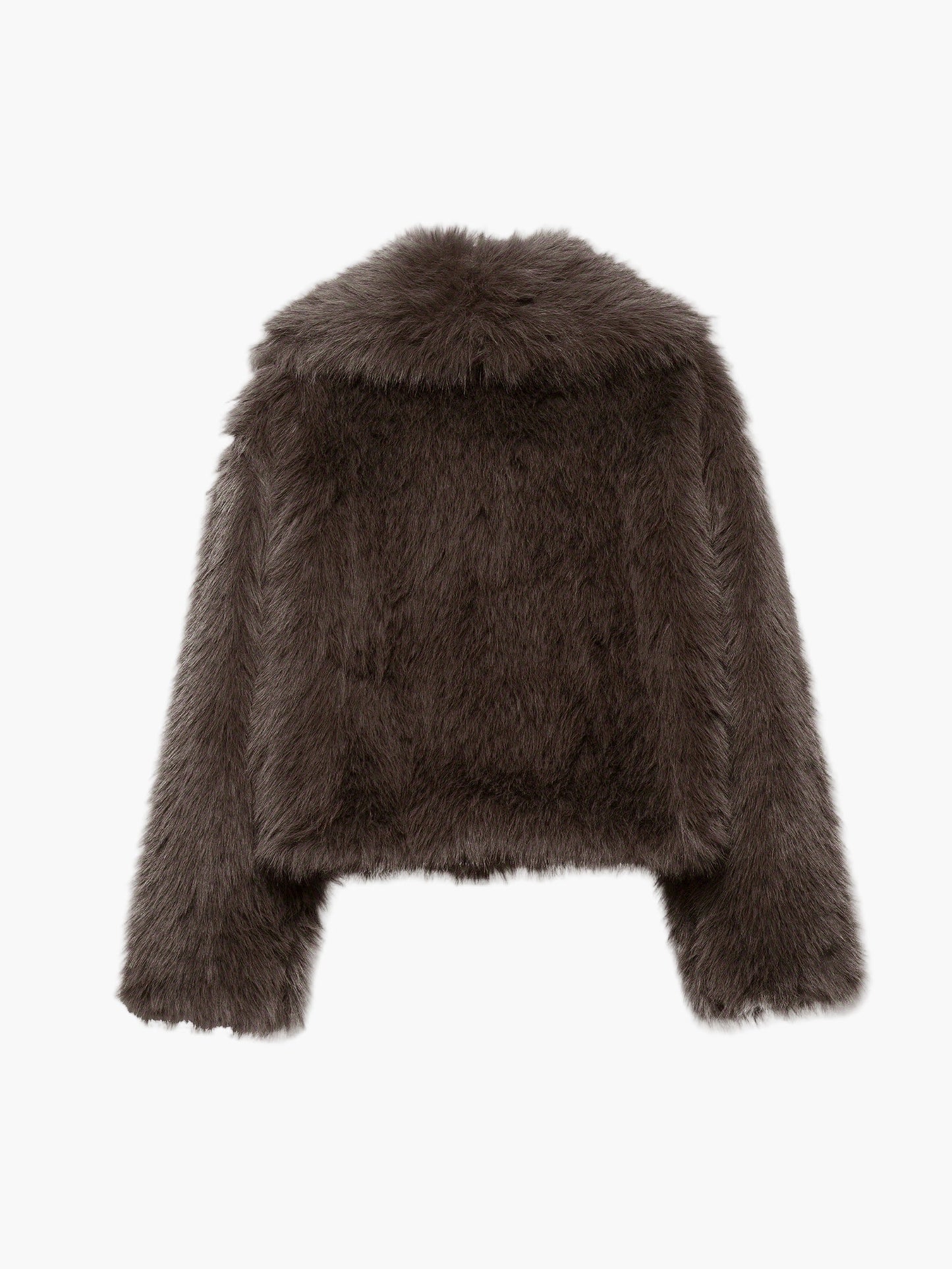 Veste femme style chic fausse fourrure coupe ample pour automne/hiver – Idéale pour look casual et élégant