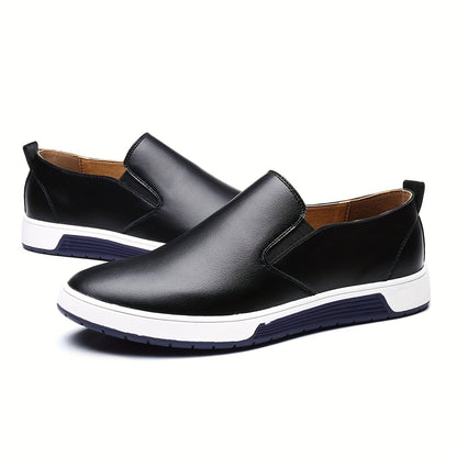 Męskie wsuwane buty casual w uniwersalnym miejskim stylu