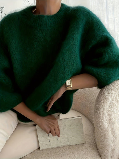 Pull élégant style décontracté femme pour automne hiver