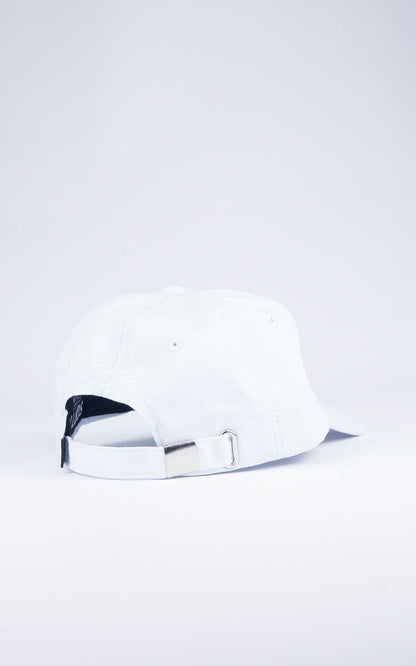 Simon – Casquette Blanche Script pour Hommes