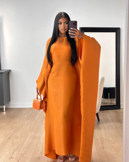 Ann – Robe Longue Élégante en Polyester
