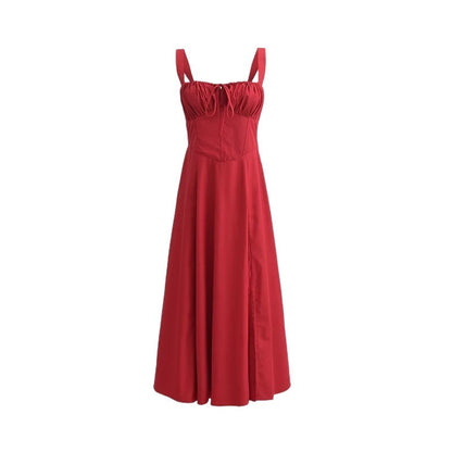 Rachael – Robe Longue Ajustée avec Dos Nu
