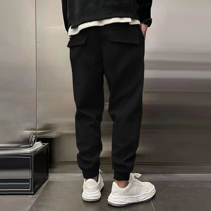 Pantalon de Jogging Style Urbain pour Homme - Confort Quotidien et Chaleur - Idéal Sport et Loisirs