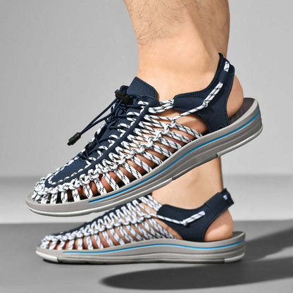 Philip – Sandales de Plage Multicolores Grandes Tailles