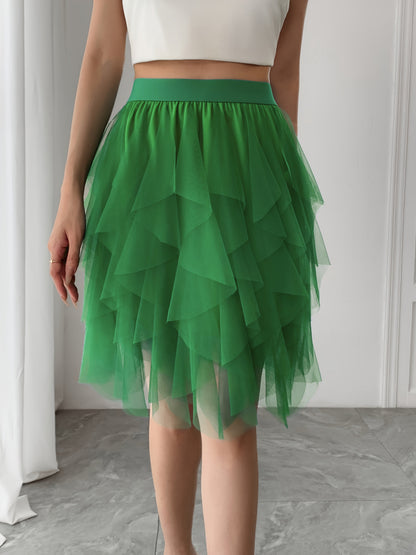 Spódnica Tutu Damska Styl Tancerki Elegancka na Przyjęcie lub Na Co Dzień