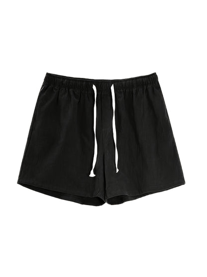 Herre badeshorts i afslappet stil med justerbar snor til strand eller pool