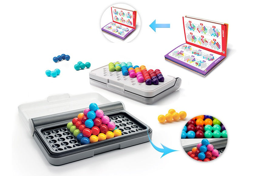 Jeu de réflexion IQ Puzzler Pro pour enfants et adultes - Casse-tête éducatif et ludique