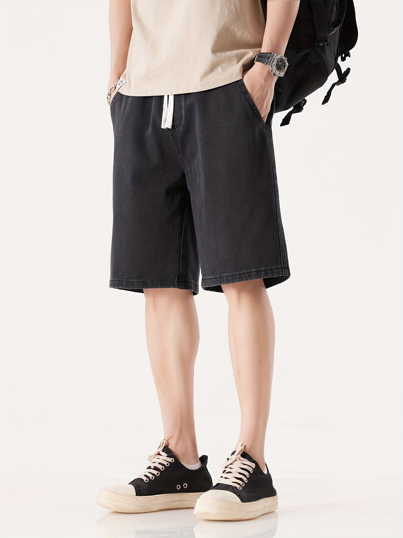 Casual loose shorts for men, urban style, daily use