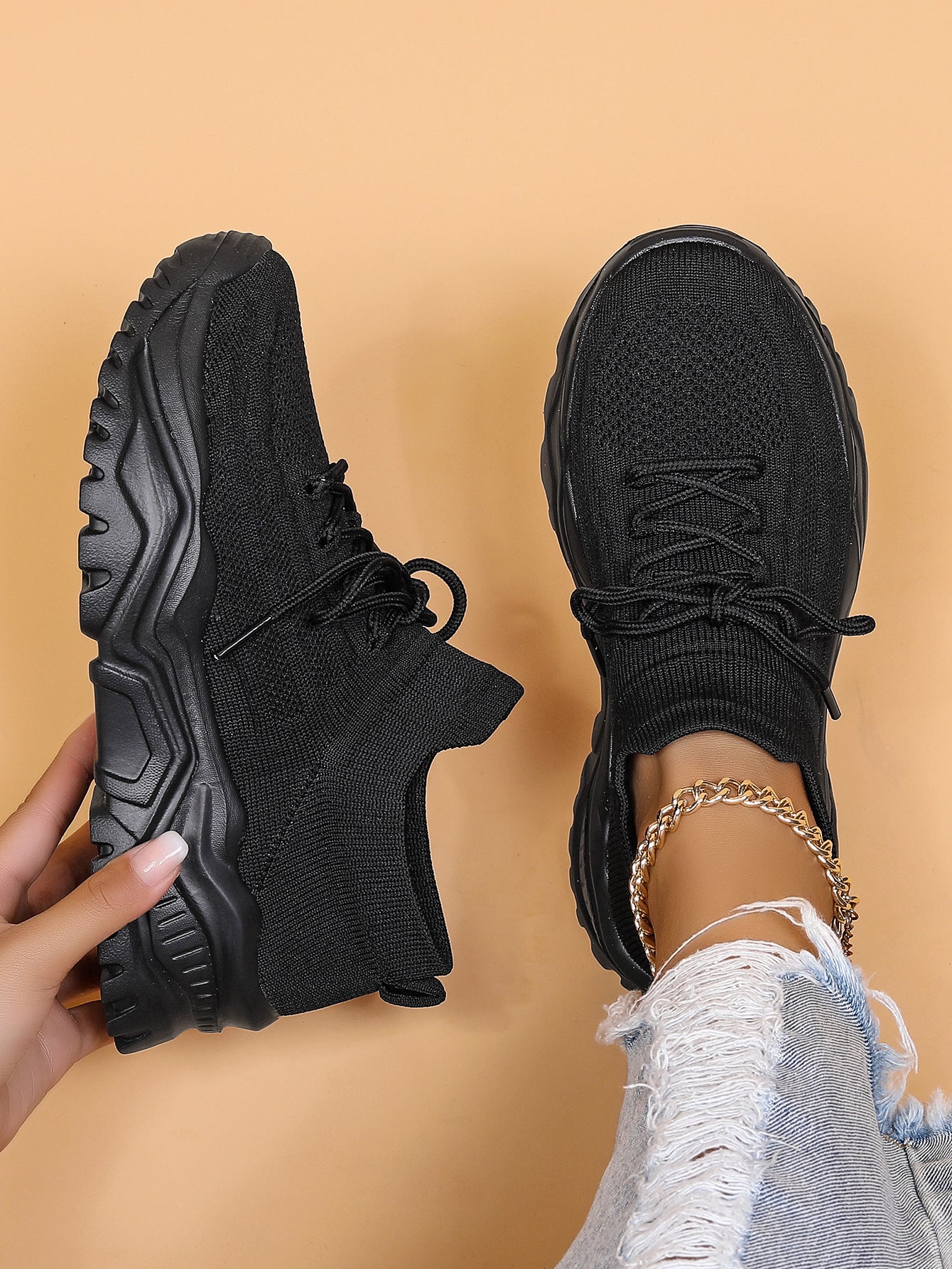 Susan – Chaussures de Sport Respirantes en Maille pour Femme