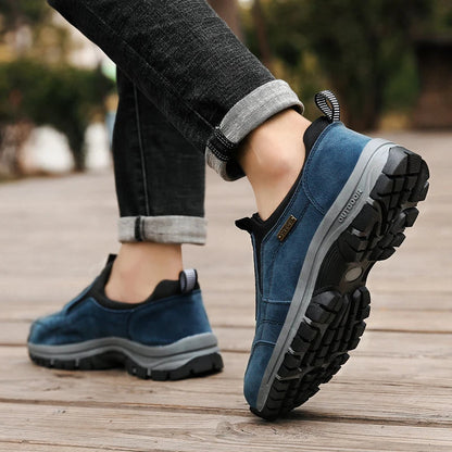 Chaussures de marche orthopédiques pour hommes - Style outdoor confortable et maintien ergonomique