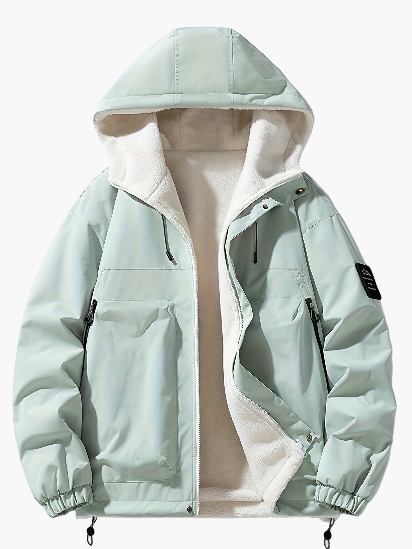 Veste Homme à Capuche Style Urbain Décontracté pour l’Hiver