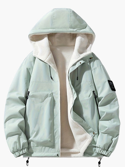 Veste Homme à Capuche Style Urbain Décontracté pour l’Hiver
