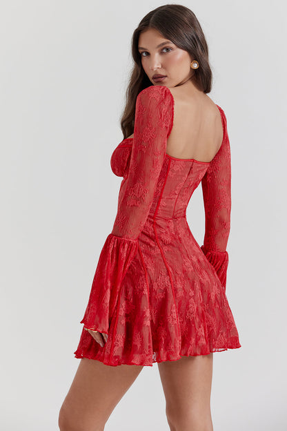 Jasmine – Robe Élégante en Dentelle