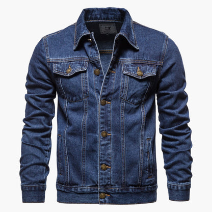 Veste en Jean Style Classique pour Homme – Idéale au Quotidien et Polyvalente