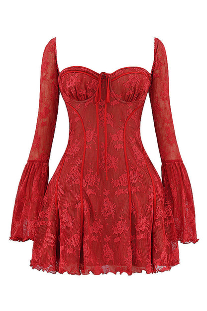 Jasmine – Robe Élégante en Dentelle