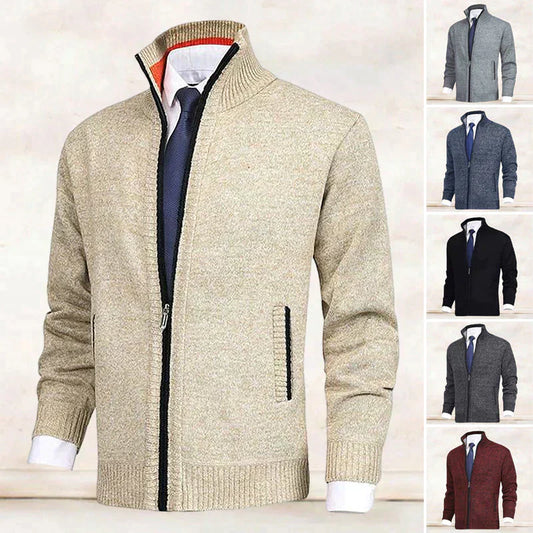 Saber™ - Cardigan Zippé à Col Montant