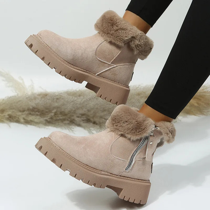 Bottes d'hiver femme stylées confortables pour la marche et le quotidien