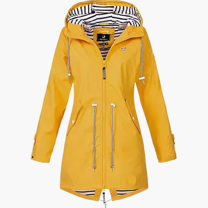 Veste imperméable de randonnée et de ville pour femme – style parka polyvalente coupe-vent