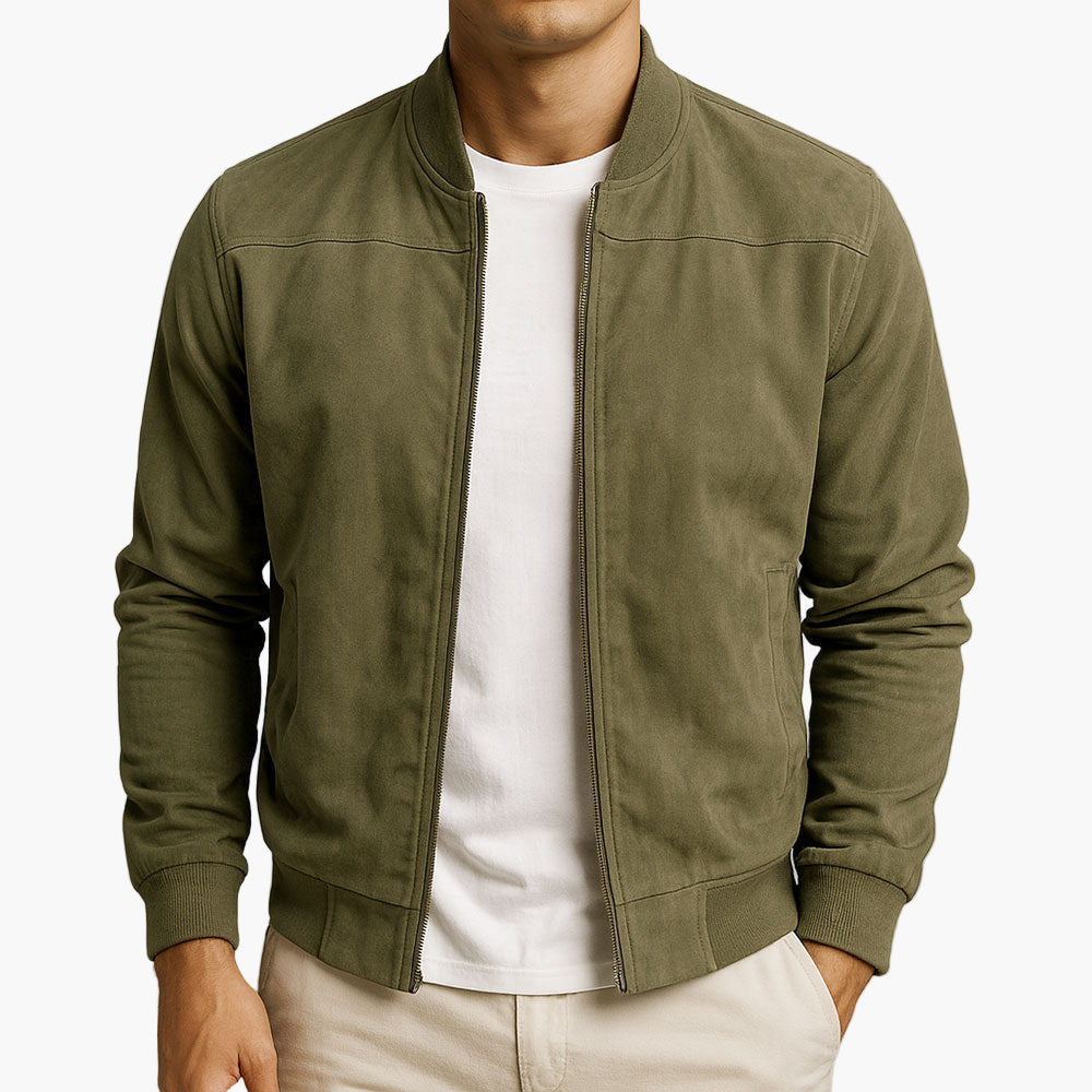 Veste Bomber Homme Style Moderne Élégant – Idéale pour Tenues Décontractées ou Habillées