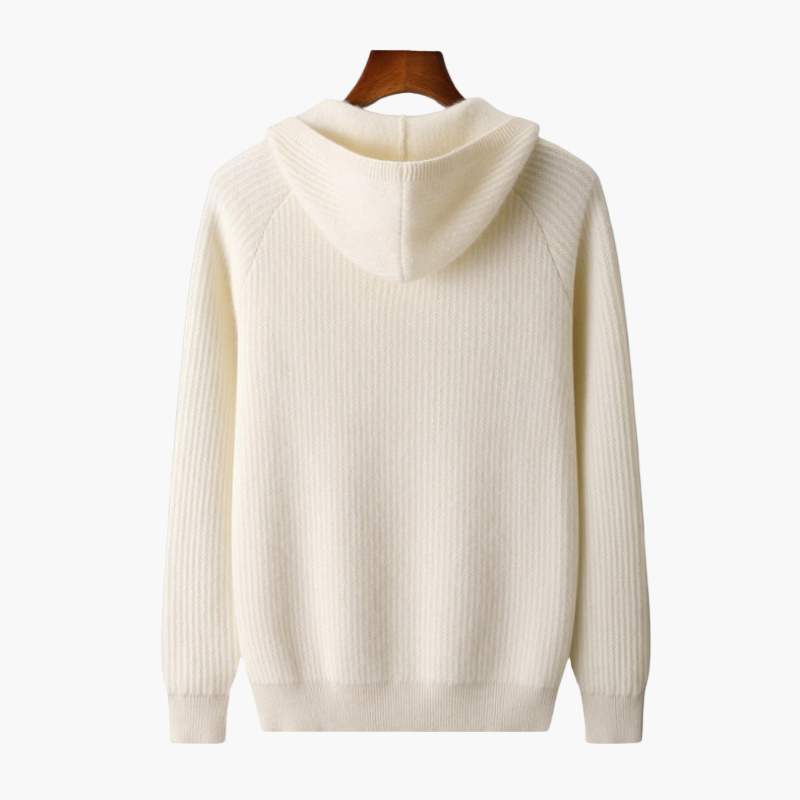 Hoodie zippé homme style casual chic pour usage quotidien