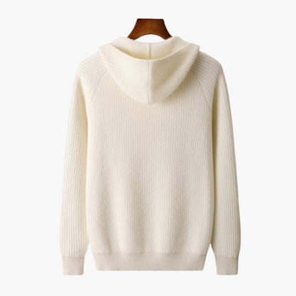 Hoodie zippé homme style casual chic pour usage quotidien