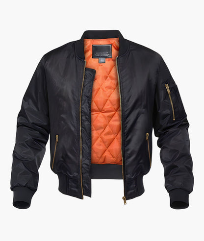 Blouson Bomber Homme Style Urbain – Coupe Décontractée – Idéal pour Automne et Hiver