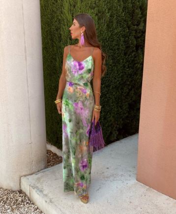 Elizabeth – Robe Maxi avec Motif Batik