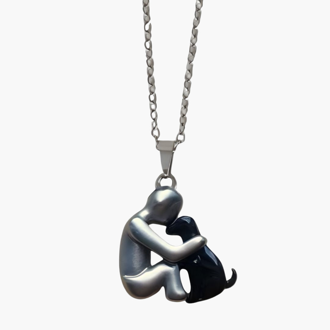 Collier Femme Pendentif Chien Design Symbolique Amitié et Amour Animal