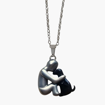 Collier Femme Pendentif Chien Design Symbolique Amitié et Amour Animal