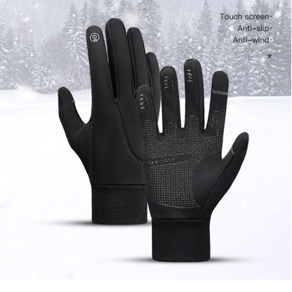 Gants Tactiles d'Hiver Unisexe pour Smartphone – Coupe-Vent et Imperméables, Idéals Activités Extérieures