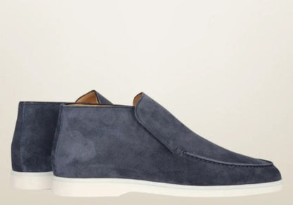 Gary – Mocassins Rétro à Cheville Plate