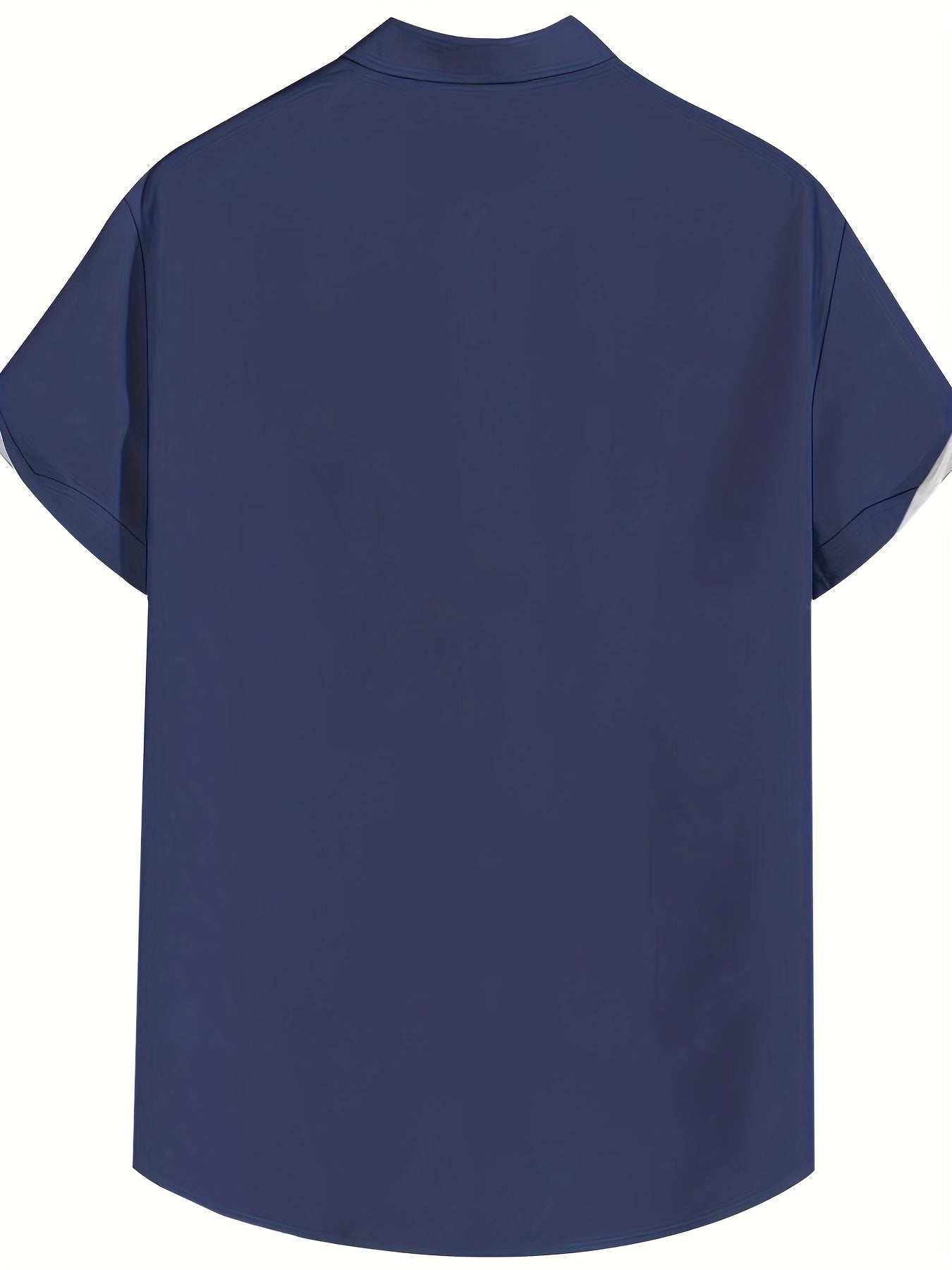 Chemise décontractée homme style bowling à rayures verticales manches courtes