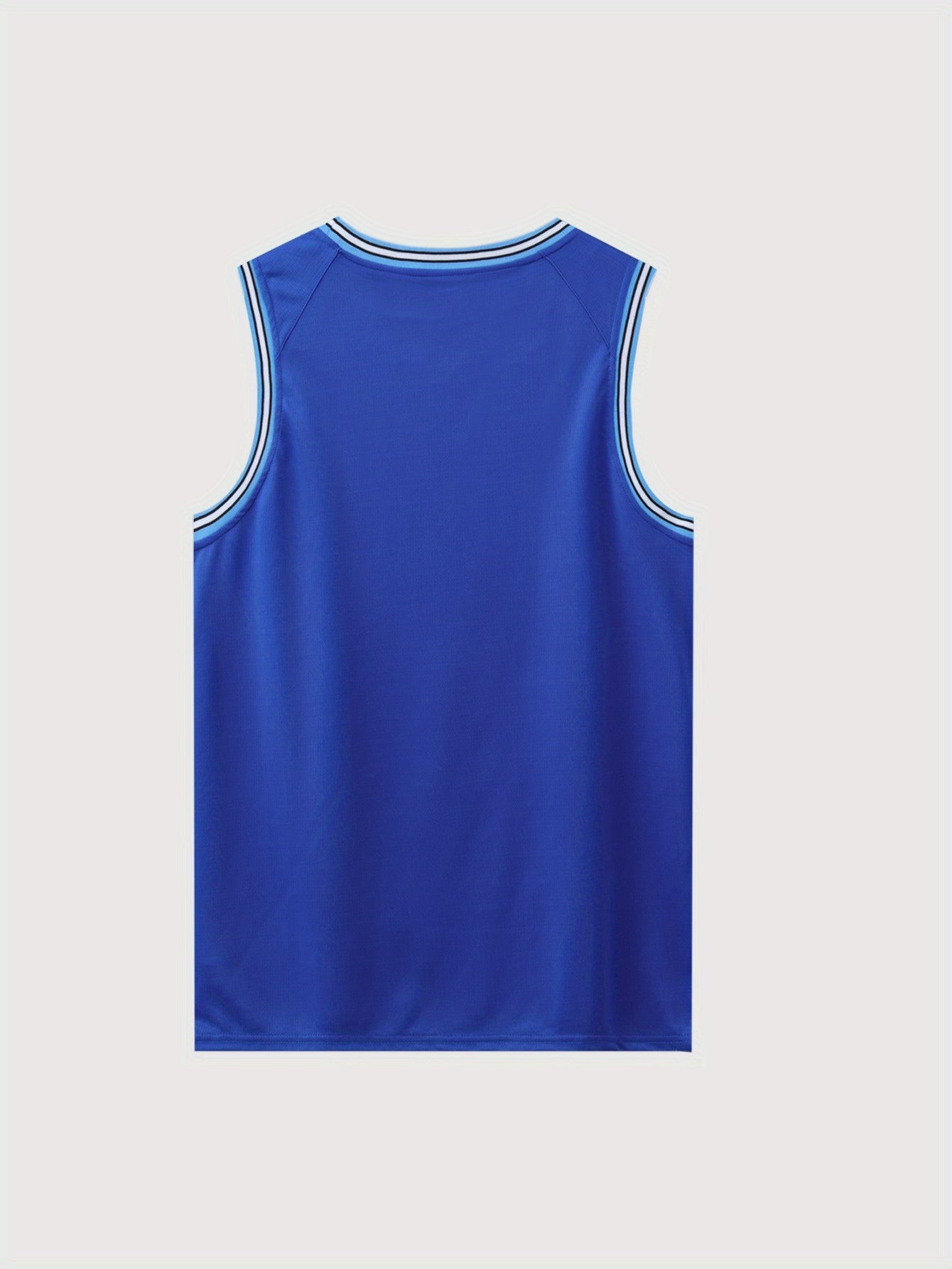Men's Chicago Style Basketball Tank Top and Shorts Set - Urban Sporty Look