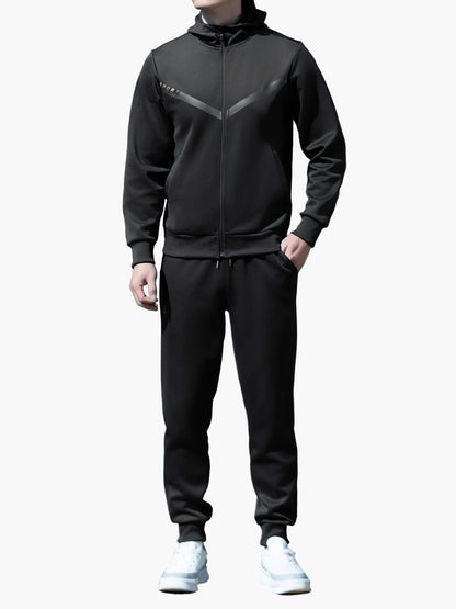 Ensemble de survêtement sportif décontracté pour homme – Style moderne pour loisirs et activités sportives