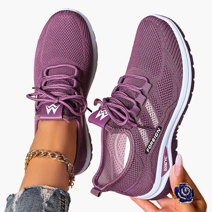 Sneakers Donna Casual Stile Sportivo per Camminata e Uso Quotidiano