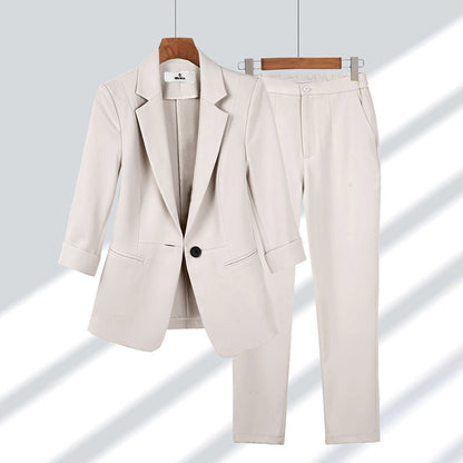 Jessica – Ensemble Deux Pièces Chic Uni