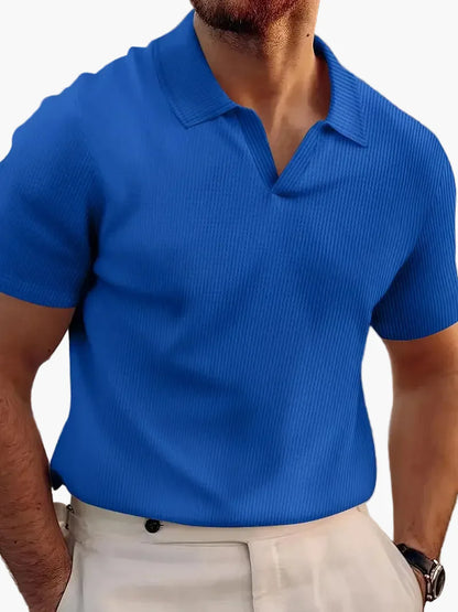 Short-sleeved casual shirt for men – Elegance and daily comfort