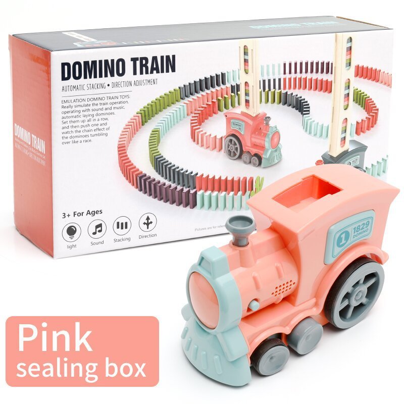 Jouet Train Domino Automatique pour Enfants – Développement de l’Imagination et Coordination