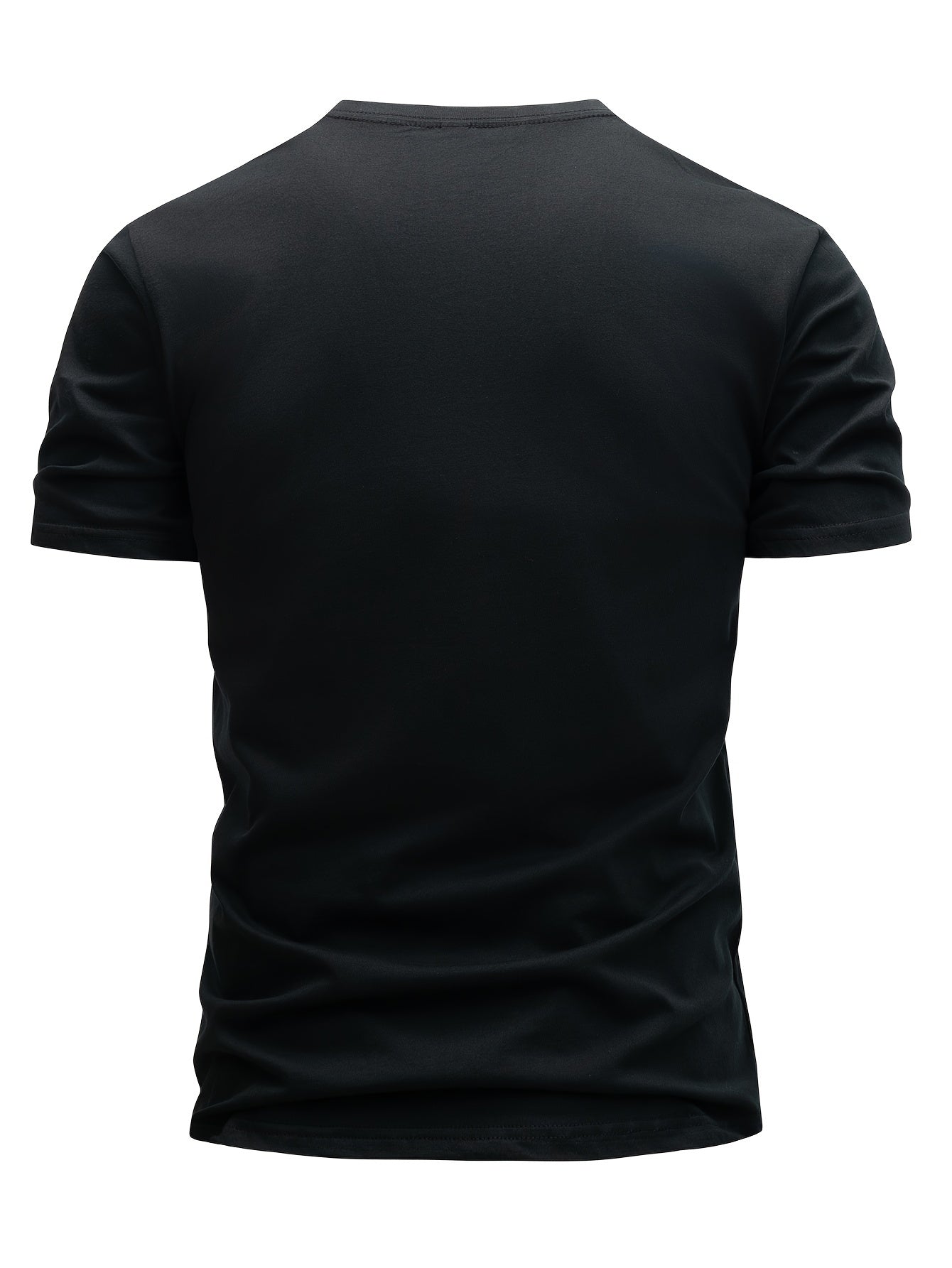 Herret-shirt i afslappet stil med moderne "whatever" tryk til hverdag
