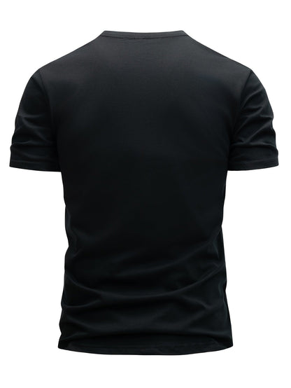 Herret-shirt i afslappet stil med moderne "whatever" tryk til hverdag