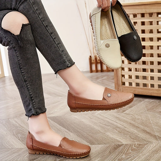 Casualowe mokasyny damskie w stylu penny loafer na codzienny komfort