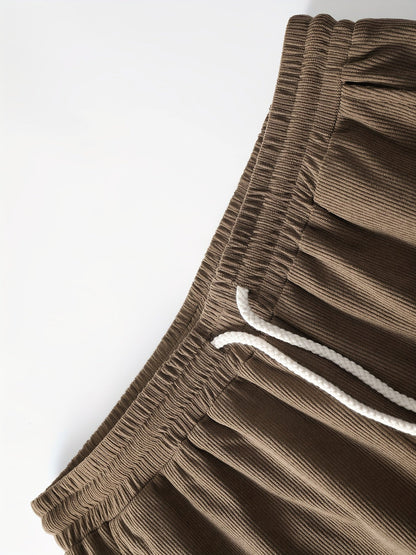 Ensemble Décontracté pour Homme – Veste Chemise et Pantalon Cargo Style Urbain