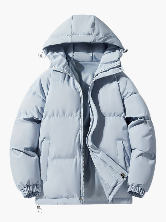 Veste doudoune homme à capuche style décontracté pour l’hiver