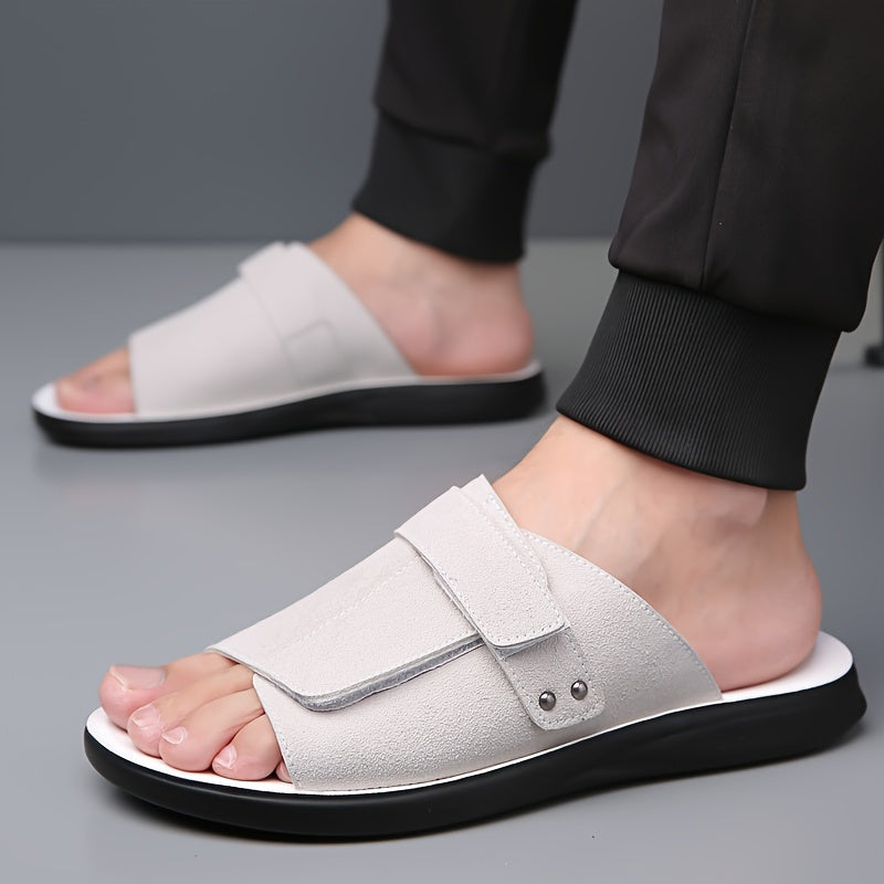 Sandales décontractées homme style moderne pour détente et quotidien